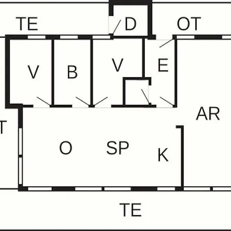 8 Person In Sjolund-by Traum Σπίτι διακοπών *